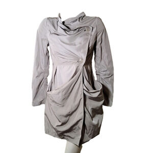 RUDSAK Tan Chino Nylon Trench Jacket XS